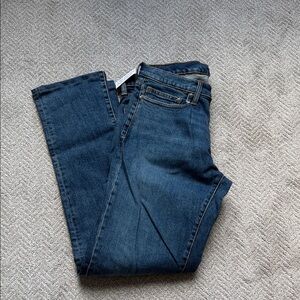 NWT Lands' End Men's Straight Coupe Drive Denim Jeans Size 34